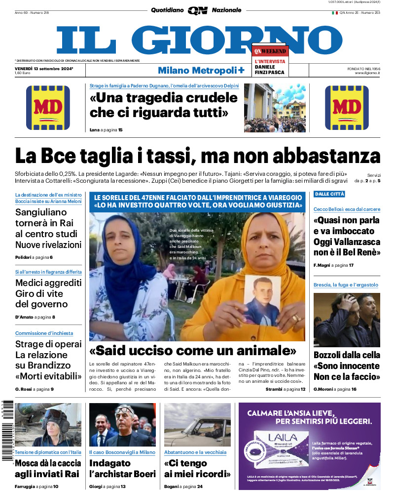 Prima-pagina-il giorno-edizione-di-oggi-20240913